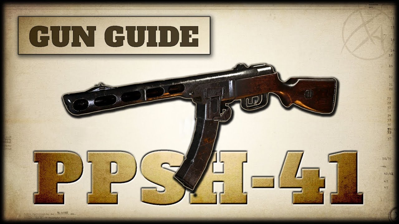 Detail Ppsh 41 Rate Of Fire Nomer 45