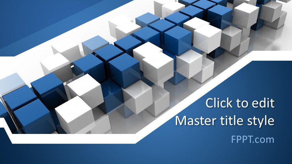 Detail Ppt Background Blue Nomer 36