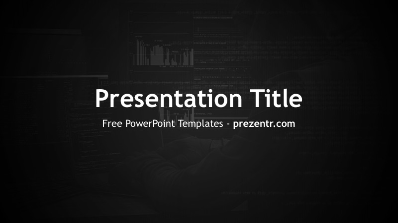Detail Ppt Background Dark Nomer 38