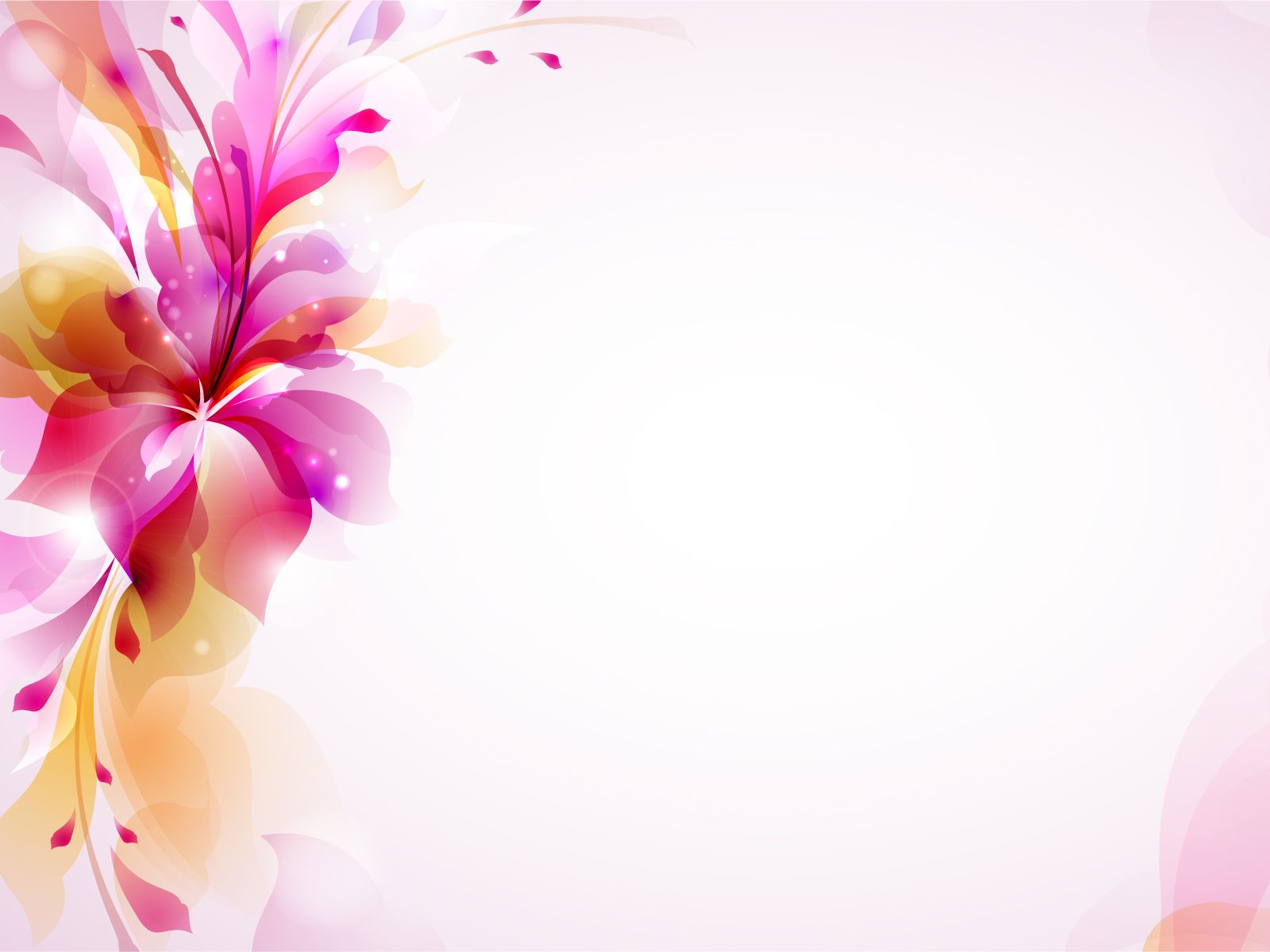 Ppt Background Flowers - KibrisPDR