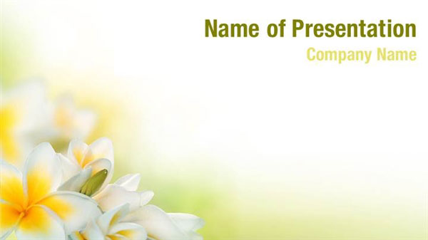 Detail Ppt Background Flowers Nomer 13