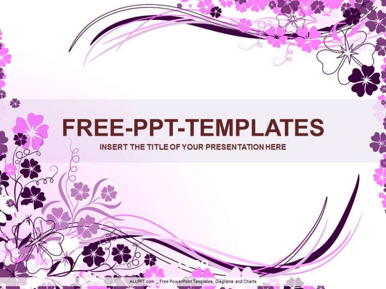 Detail Ppt Background Flowers Nomer 25