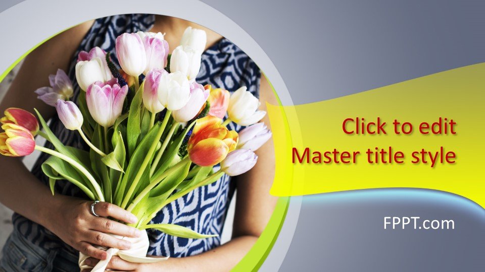 Detail Ppt Background Flowers Nomer 34