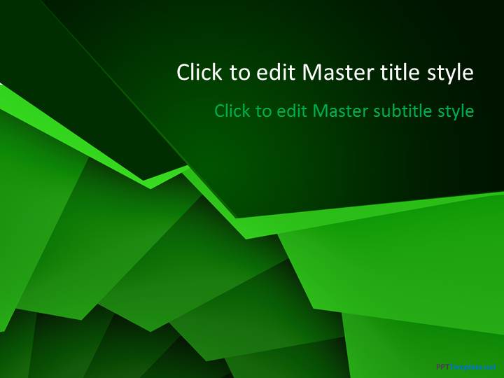 Download Ppt Background Green Nomer 20