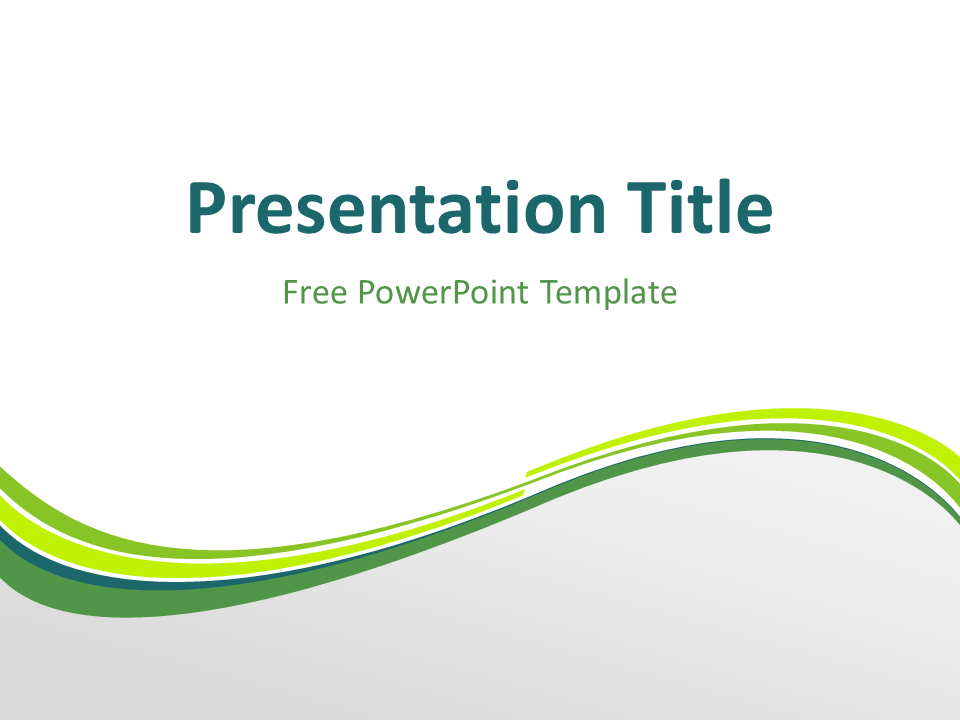 Detail Ppt Background Green Nomer 48