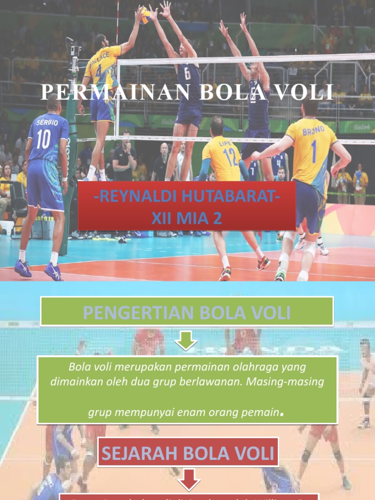 Detail Ppt Bola Voli Nomer 33