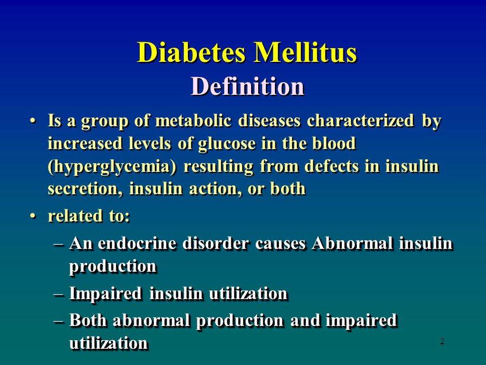 Ppt Diabetes Mellitus - KibrisPDR