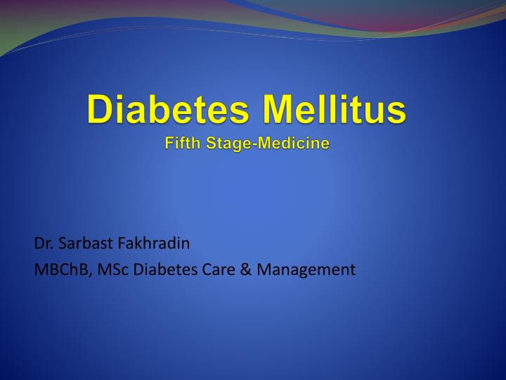 Detail Ppt Diabetes Mellitus Nomer 4