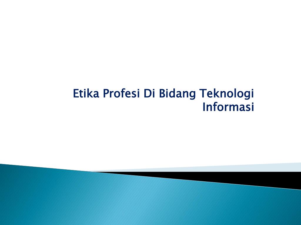 Detail Ppt Etika Profesi Nomer 16