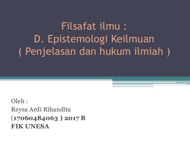 Detail Ppt Filsafat Ilmu Nomer 7