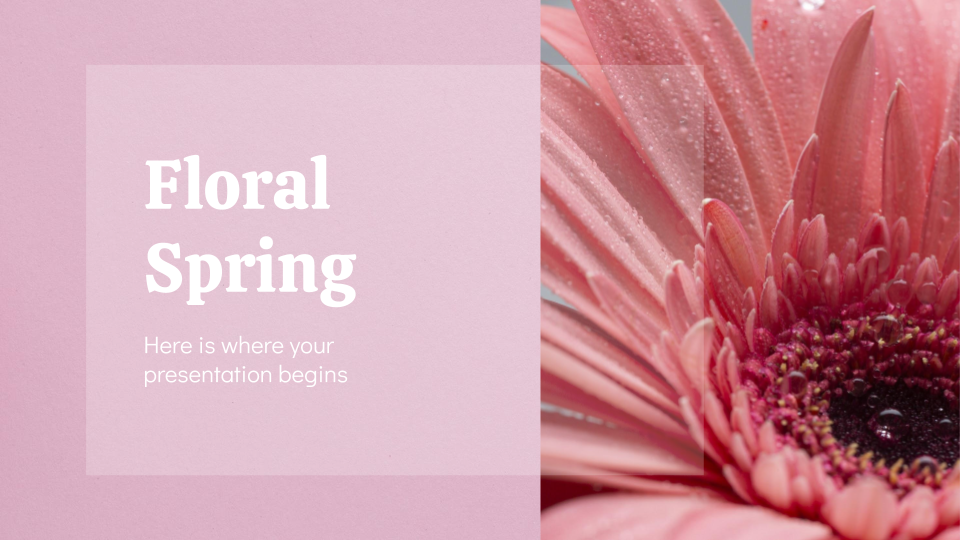 Detail Ppt Flower Background Nomer 15