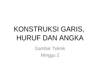 Detail Ppt Huruf Dan Angka Gambar Teknik Nomer 27