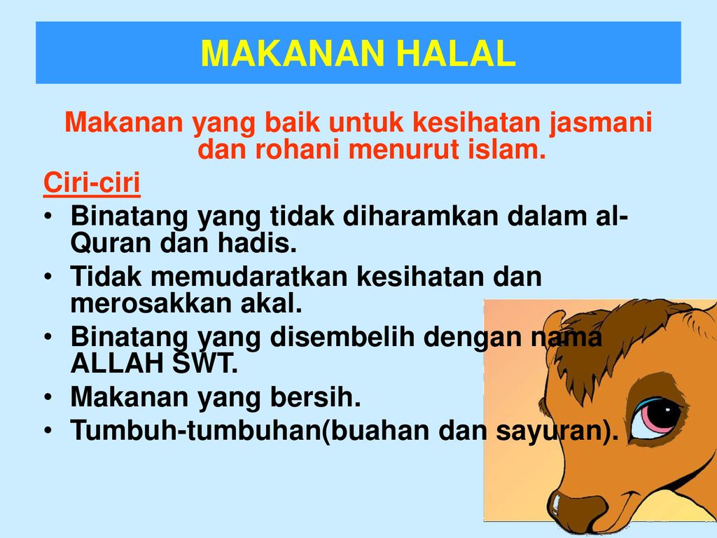 Detail Ppt Makanan Halal Dan Haram Nomer 11