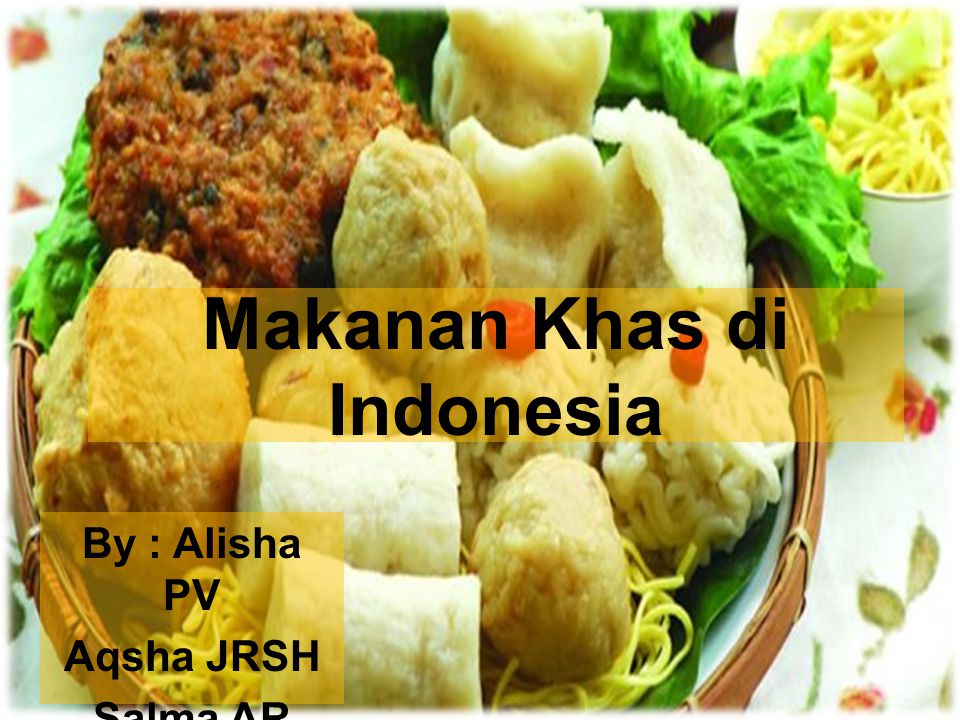 Detail Ppt Makanan Khas Daerah Nomer 2