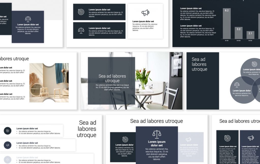 Detail Ppt Minimalist Nomer 19