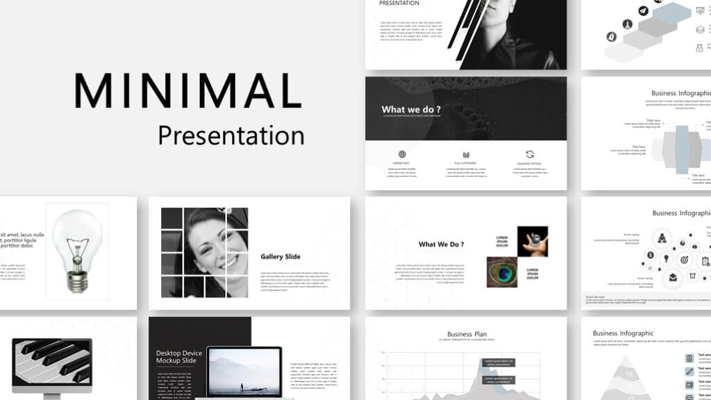 Detail Ppt Minimalist Nomer 21