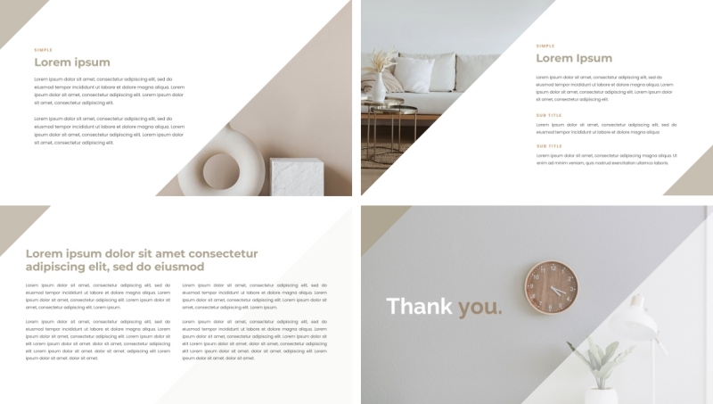 Detail Ppt Minimalist Nomer 23