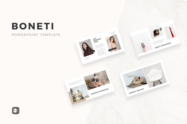 Detail Ppt Minimalist Nomer 40