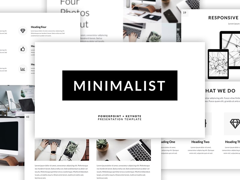 Detail Ppt Minimalist Nomer 43