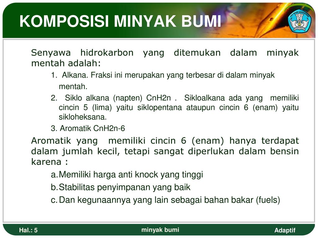 Detail Ppt Minyak Bumi Kimia Kelas 11 Nomer 18