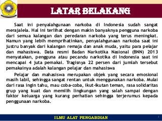 Detail Ppt Narkoba 2018 Nomer 5