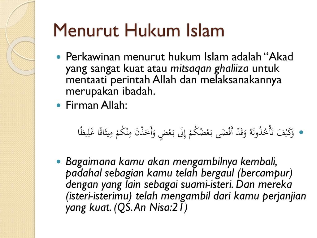 Detail Ppt Pernikahan Dalam Islam Nomer 4