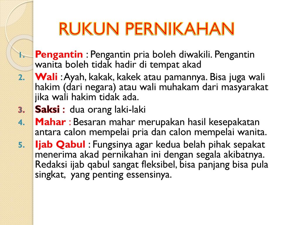 Detail Ppt Pernikahan Dalam Islam Nomer 9