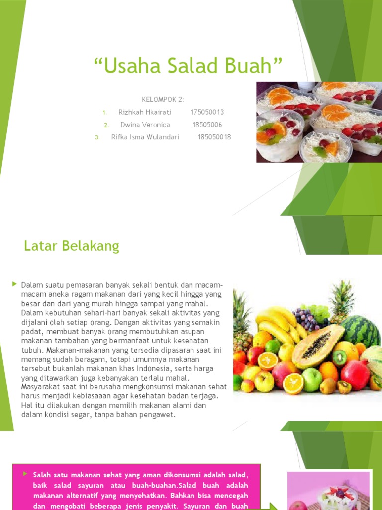 Detail Ppt Salad Buah Nomer 10