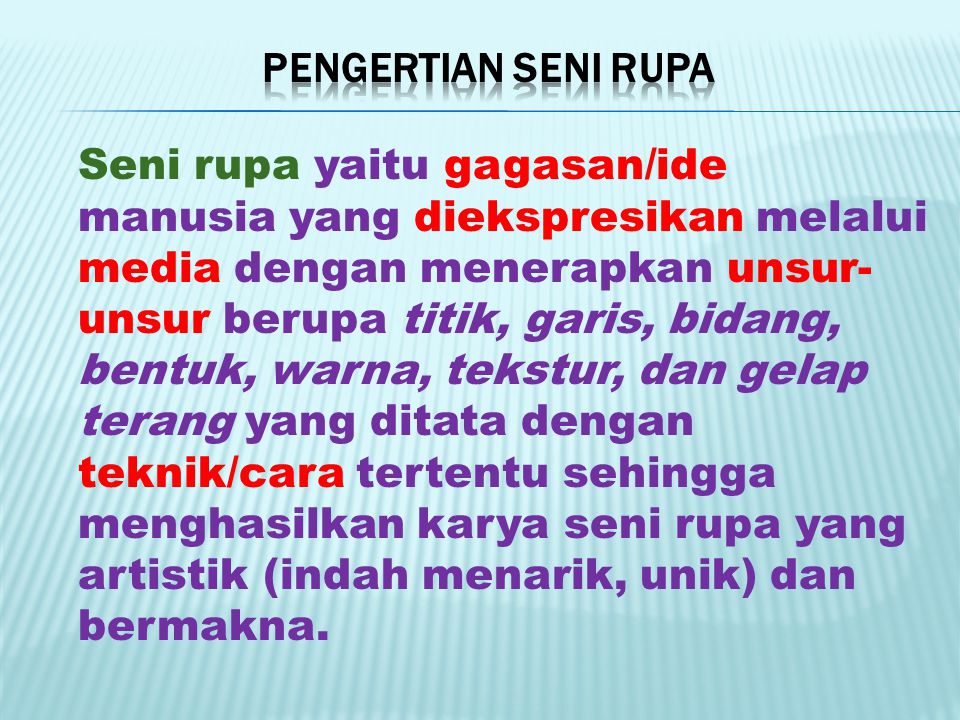 Detail Ppt Seni Rupa Nomer 2