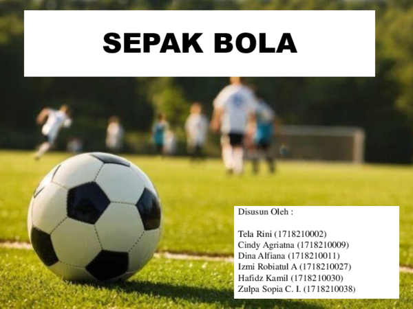 Ppt Sepak Bola - KibrisPDR