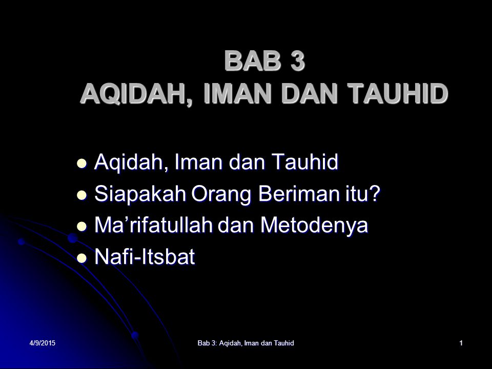 Detail Ppt Tauhid Nomer 20