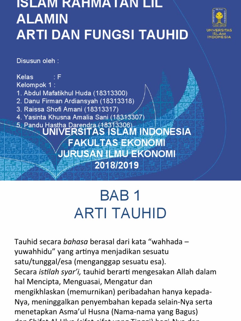 Detail Ppt Tauhid Nomer 21