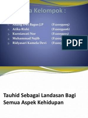 Detail Ppt Tauhid Nomer 45