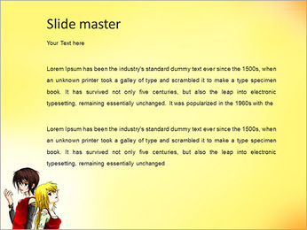 Detail Ppt Template Anime Nomer 49