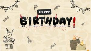 Detail Ppt Template Birthday Nomer 43