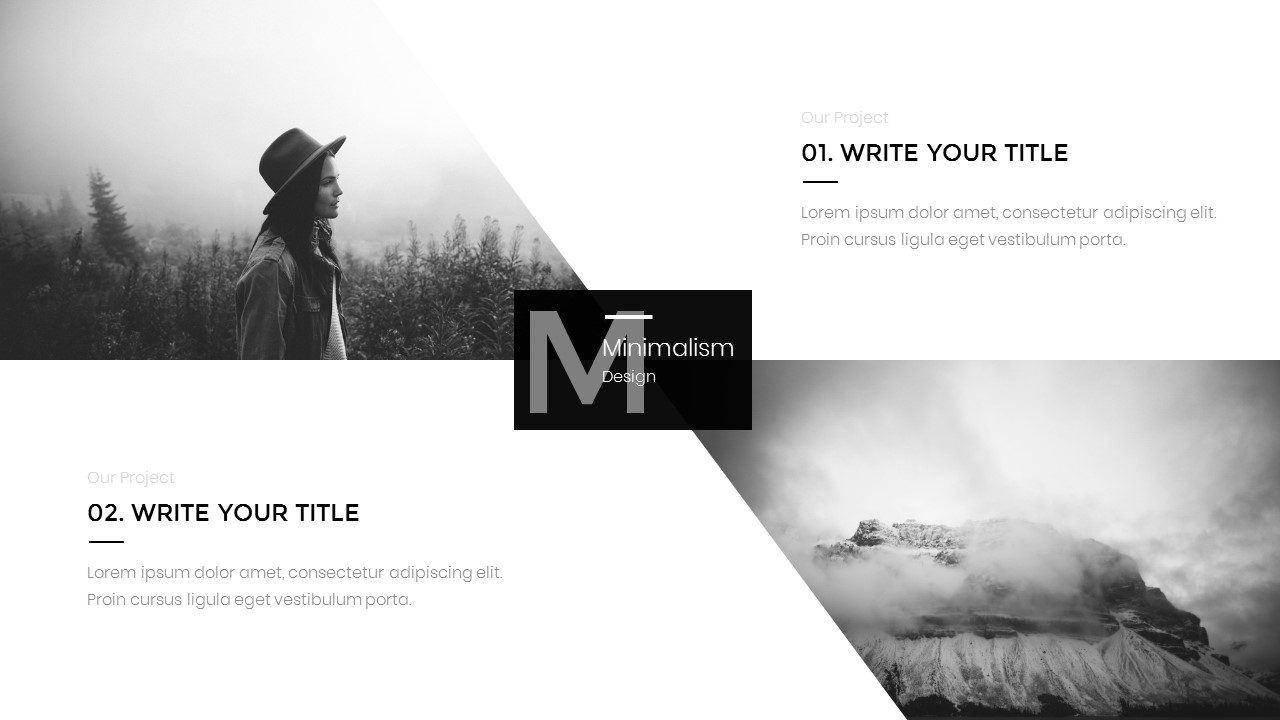 Detail Ppt Template Black And White Nomer 42