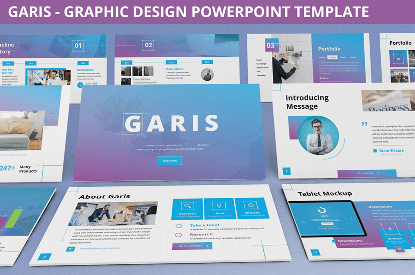 Detail Ppt Template Keren Nomer 44