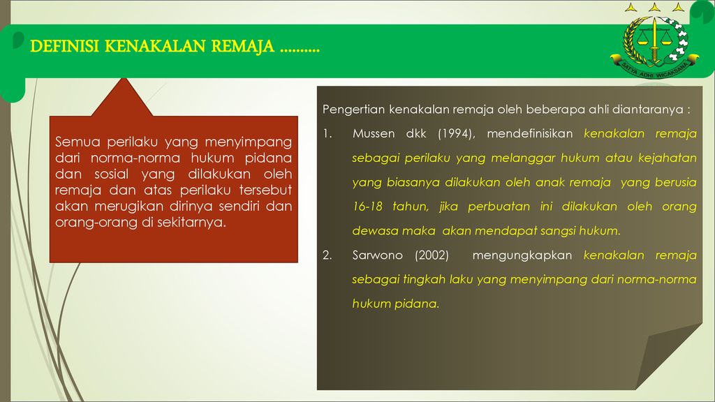 Detail Ppt Tentang Kenakalan Remaja Nomer 26