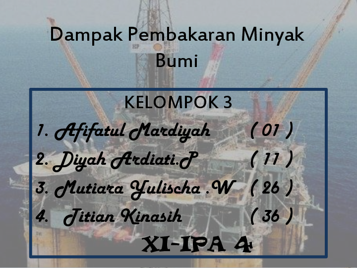 Detail Ppt Tentang Minyak Bumi Nomer 24