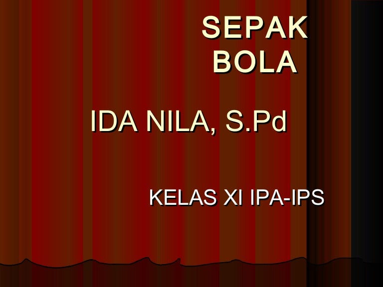 Detail Ppt Tentang Sepak Bola Nomer 33