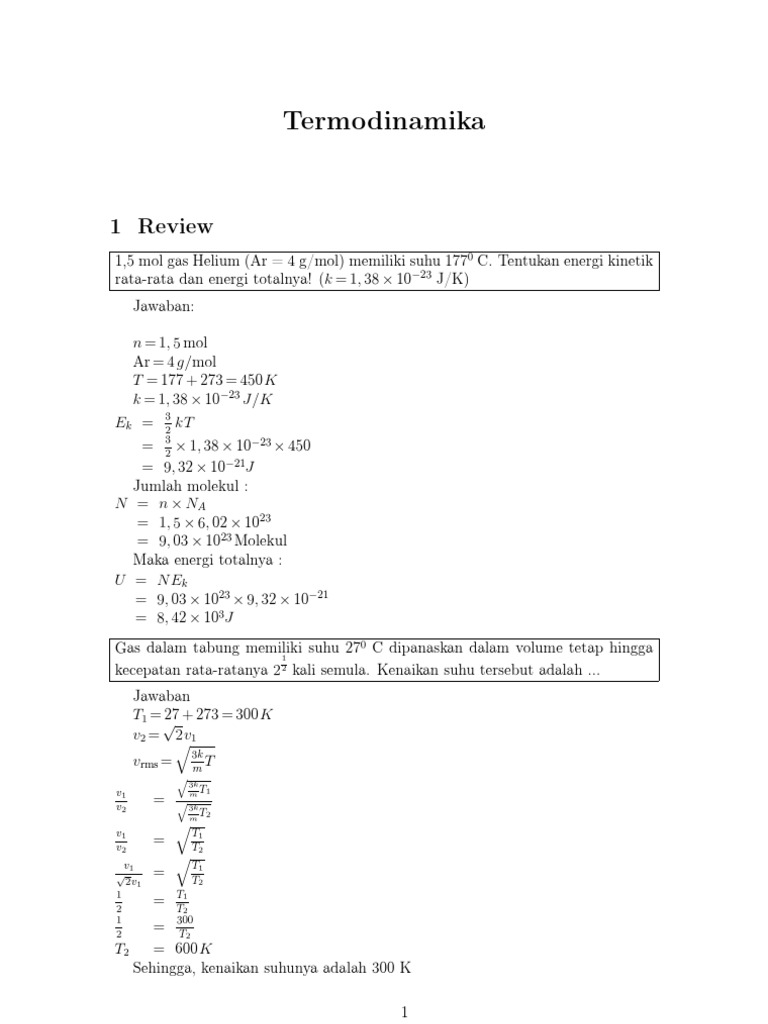 Detail Ppt Termodinamika Kelas Xi Nomer 50
