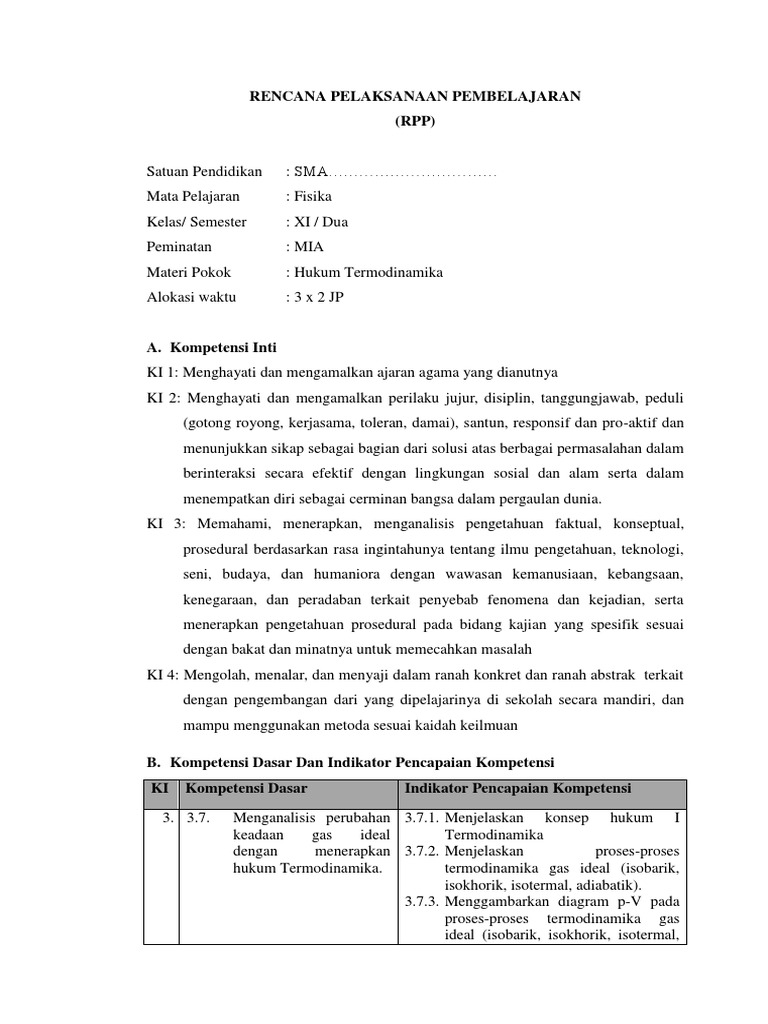 Detail Ppt Termodinamika Kelas Xi Nomer 55