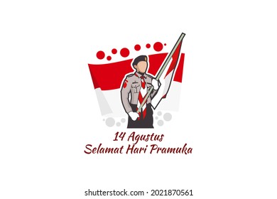 Detail Pramuka Vector Nomer 36