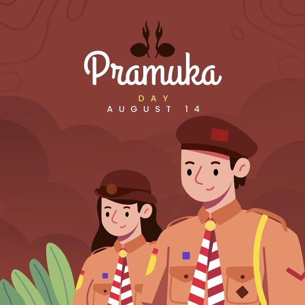 Detail Pramuka Vector Nomer 37
