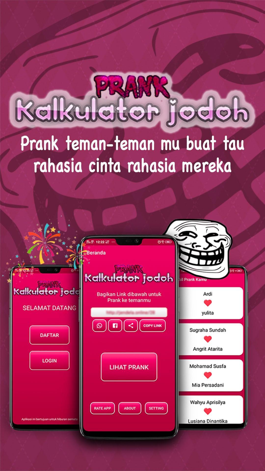 Detail Prank Kalkulator Cinta Nomer 3