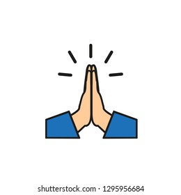 Detail Prayer Hands Graphic Nomer 20