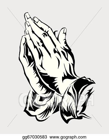 Detail Prayer Hands Graphic Nomer 35