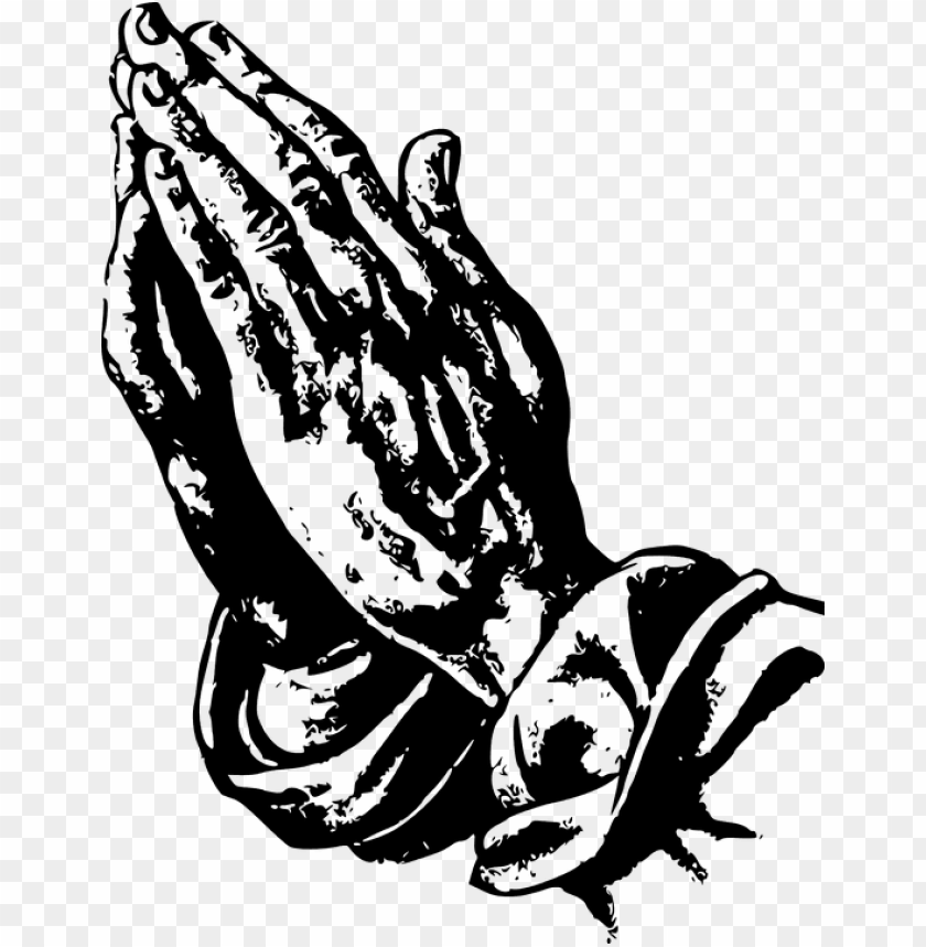 Detail Prayer Hands Graphic Nomer 37