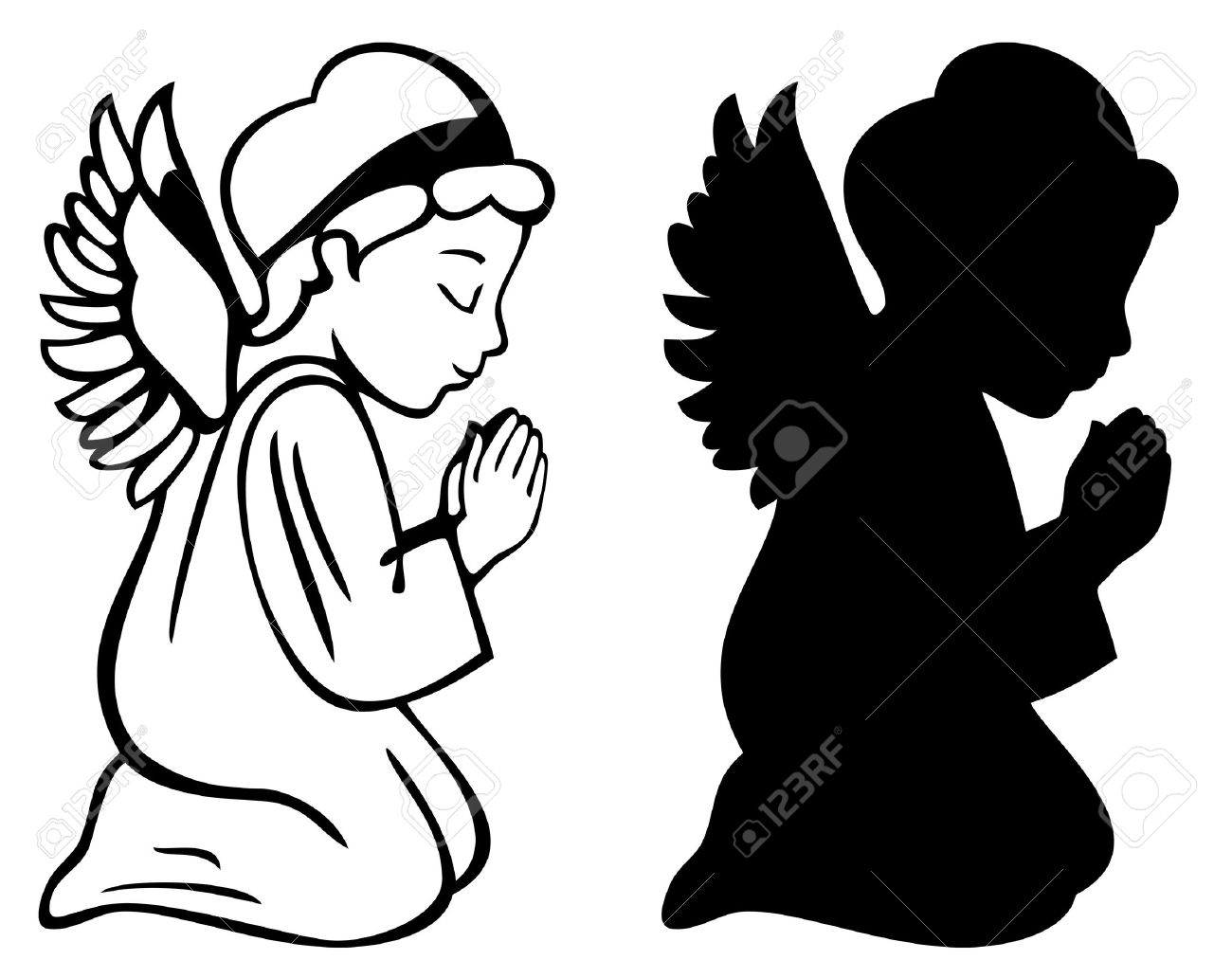 Detail Praying Angel Images Free Nomer 4