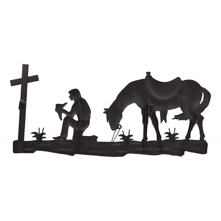 Detail Praying Cowboy And Horse Silhouette Nomer 47